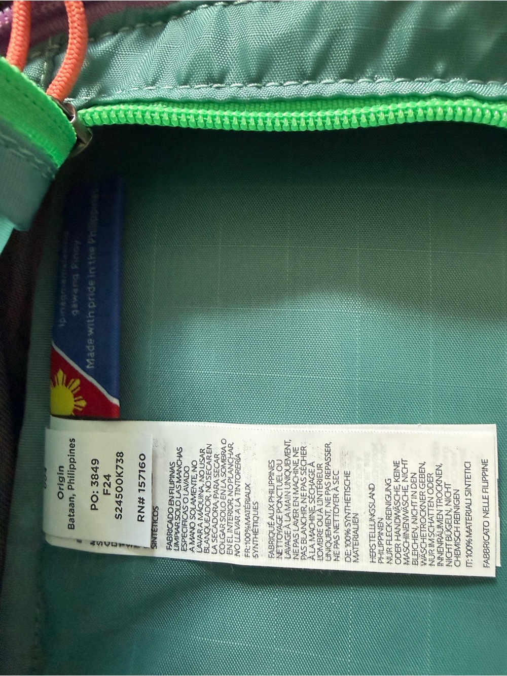 Cotopaxi Allpa 20 Backpack - Smoke/Cinder - Picture 3 of 4
